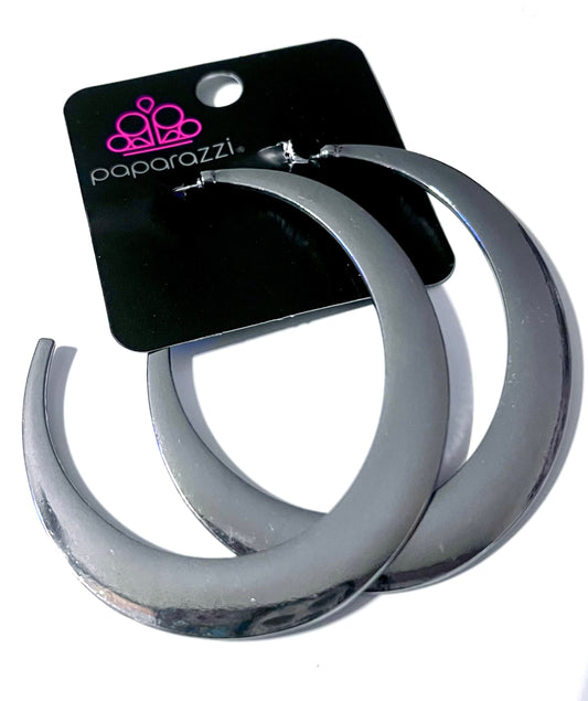 Paparazzi Large Flat Hoop Earrings#26
