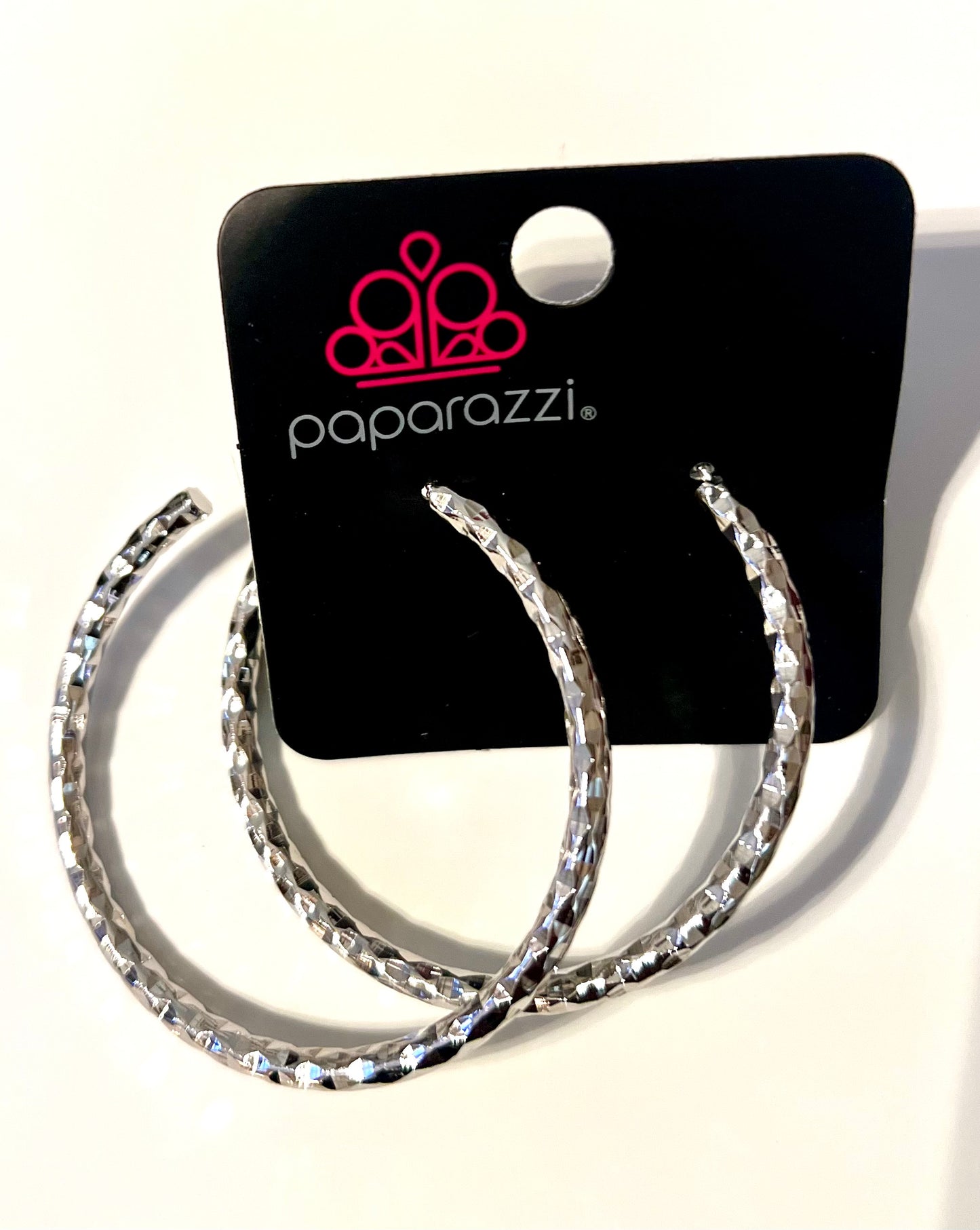 Paparazzi Silver Hoop Earrings #6