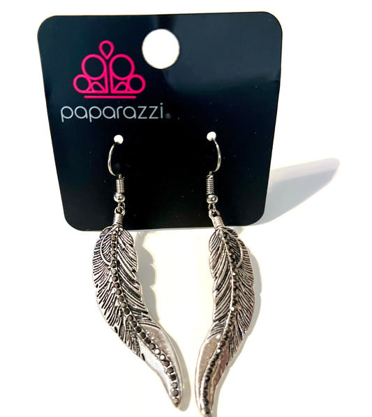 Paparazzi Silver Earrings #10