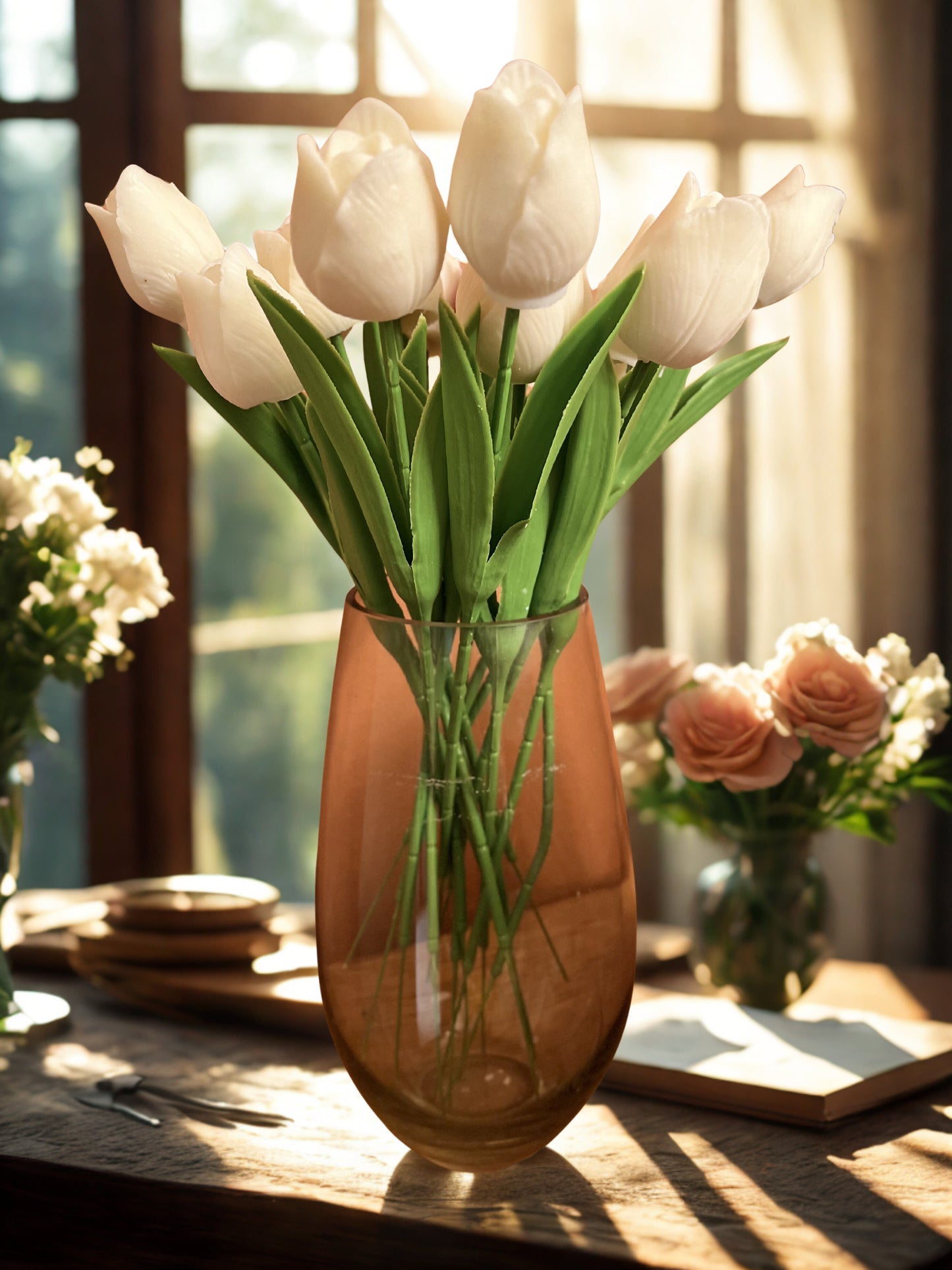 Bunch of tulips.                  (Vase not included)