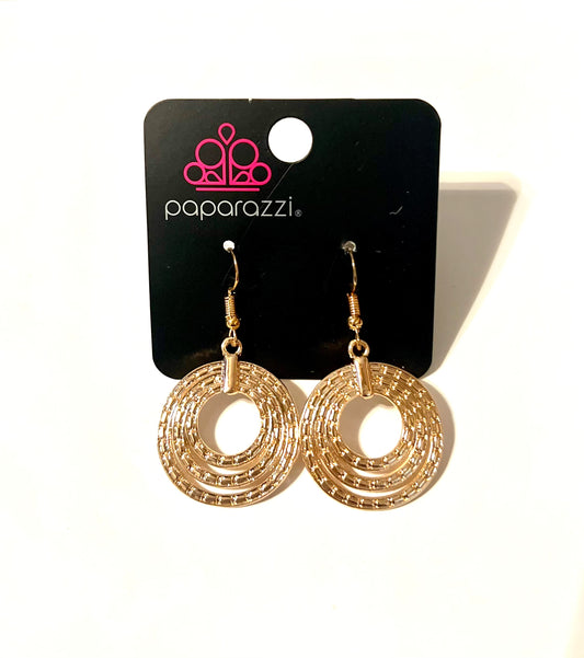 Paparazzi Gold Earrings #1