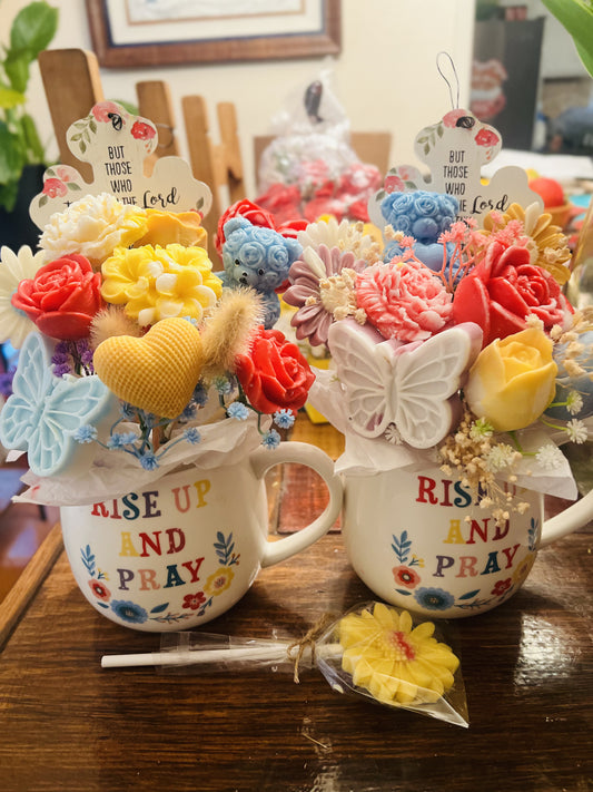 Rise and Pray Wax Melt Bouquet