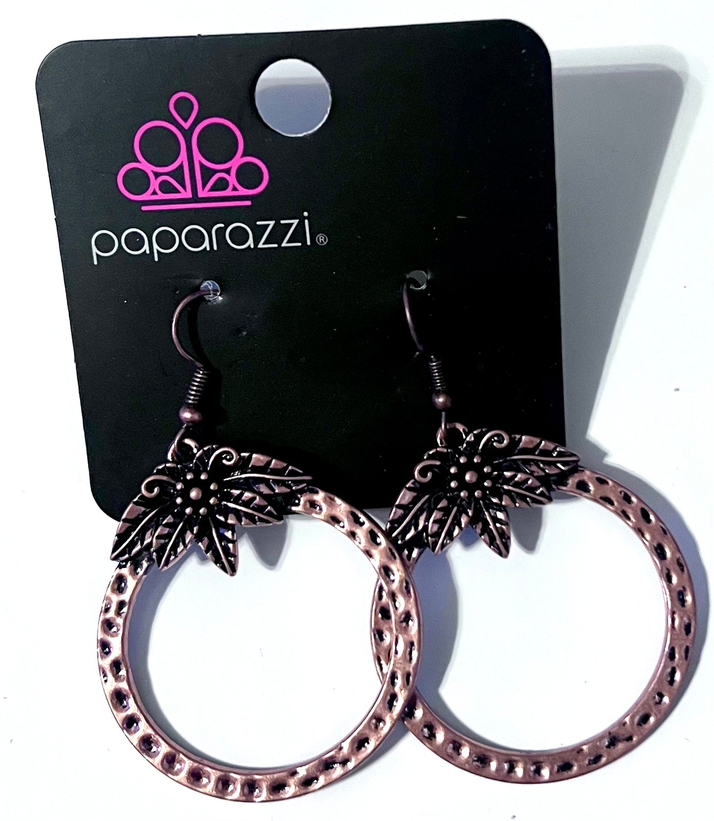 Paparazzi Copper Earrings#27